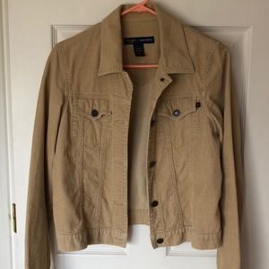 Abercrombie corduroy jacket | tan | M